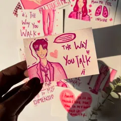 Another page from the same scrapbook, this one saying "The Way You Talk." These books are all about celebrating the little things you love about a person.