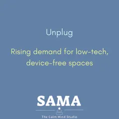 The demand for low tech, device free spaces is rising, and I am glad to provide such a sanctuary. My philosophy is built on being present, which is why I encourage everyone to unplug and reconnect with themselves during our sessions.