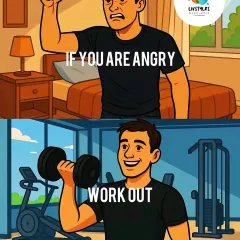 Feeling angry? Channel that energy productively. A workout is one of the best ways to process intense emotions, release tension, and boost your mood with endorphins.