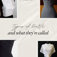 Ever wondered how a blouse or dress fits so perfectly? The secret is darts. This is part one of my guide to the types of darts and what they're called, a detail every fashion lover should know.