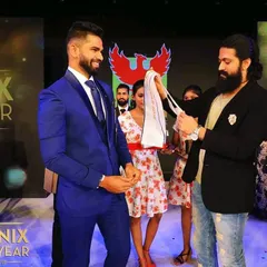 A truly memorable moment sharing the stage with Kannada superstar Yash. It's an honor to perform for and alongside incredible talents, bringing a touch of magic to prestigious award ceremonies.