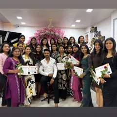 A group photo with all the wonderful students from my masterclass in Pune (Baramati). So much talent in one room.