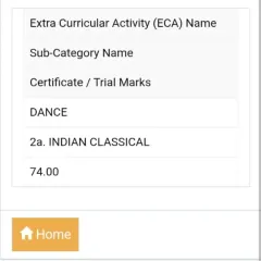 A complete series showing my student Shivi's incredible achievement, from her performance photo and a picture with me to the official scorecard that got her into Hindu College, Delhi University.