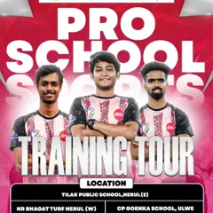 We're on a training tour! Our programs run at top grounds across Navi Mumbai, including Nerul, Ulwe, and Sanpada.