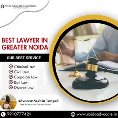As the best lawyer in Greater Noida, my services include Criminal Law, Civil Law, Corporate Law, Bail Law, and Divorce Law.