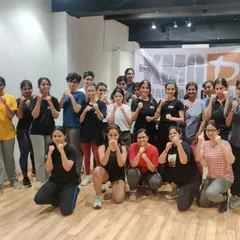 A fierce group of participants at our women's-only self-defense workshop in Mumbai. We focused on key issues women face and the Krav Maga solutions to overcome them.