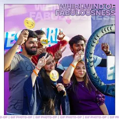 We created a GIF photo-op that was a whirlwind of fabulousness. This interactive booth for Paytm allowed groups of friends to capture fun, animated memories, driving social sharing and engagement.