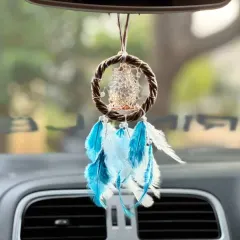 A client shared this lovely photo of our dreamcatcher on their wheels. Seeing our creations find a happy home in your cars brings us so much joy.