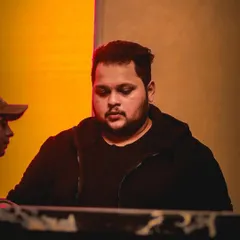 This is my zone. A shot of me concentrating on the mix, making sure every beat and transition is perfect. This is the focus required to create a great set.