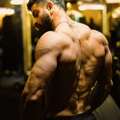 A detailed look at back muscle development. My bodybuilding plans incorporate specific exercises to build thickness and detail in the lats, traps, and spinal erectors.