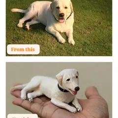 From a photo to a forever friend. I love capturing the soul of your beloved pets in clay. Seeing a simple photo and bringing that personality to life in a miniature sculpture is one of the most rewarding parts of what I do.