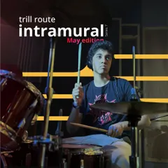 The cover shot for our May Intramural edition, featuring a focused young drummer ready to lay down the beat. This is where practice meets performance.