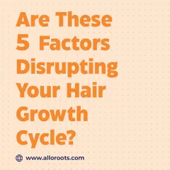 Your hair grows in a cycle. This graphic introduces five common factors that can disrupt this cycle, pushing hair from the growth phase into the shedding phase prematurely, leading to noticeable thinning.