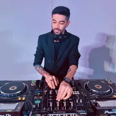 In the mix at a wedding in Abu Dhabi. I'm experienced in managing the logistics of international travel with my equipment, so you can have a world-class DJ experience anywhere.