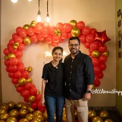 The happy couple posing after their successful proposal. We love being a part of these life-changing moments.