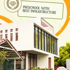 We are incredibly proud to be recognized as the 'Preschool with Best Infrastructure' by the ScooNews Global Education Awards. Our campus is thoughtfully designed to be a safe, stimulating, and nature-filled environment for children to thrive.