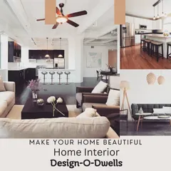 This design collage showcases our versatility in kitchen layouts. We specialize in modern U-shaped and L-shaped modular kitchens, often using white cabinets to create a bright, open, and inviting atmosphere.