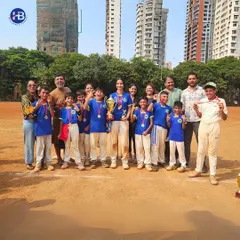 The joy of victory is a shared experience. Here, our young champions, both boys and girls, celebrate their hard-earned success together, lifting a trophy that symbolizes their teamwork and dedication.