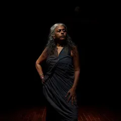 The anguish of Medea, brought to life by actor Kirtana Kumar. Our productions focus on intense character studies, allowing actors to deliver deeply moving and memorable performances.