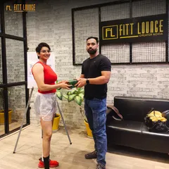 Celebrating one of our Tug of War champions. We love to recognize the strength, teamwork, and determination shown by our members during our gym competitions.