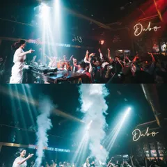 A snapshot of the energy I bring to my club shows. Here I am at Dabo in Nagpur, with CO2 cannons blasting and the crowd fully immersed in the music under the spotlights.