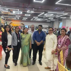 My team and I with actor Dilip Joshi. It is our warm hospitality and dedicated service, along with great food, that earns us the appreciation of all our clients and their distinguished guests.