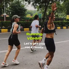 Running with a crew just hits different. Whether you're training for the Vedanta Delhi Half Marathon or your first 5K, my Run Club provides the structure and community to get you there.