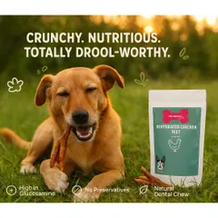This is what pure joy looks like. My Dehydrated Chicken Feet are a single-ingredient, natural dental chew that helps clean teeth while satisfying your dog's need to crunch. They are high in glucosamine for joint support and completely free of preservatives.