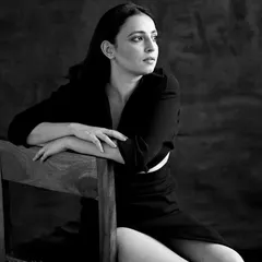 A quiet portrait of an actor, where we focused on subtracting everything unnecessary to find something pure. This black and white image is about capturing the stillness and raw emotion that lies beneath the surface.