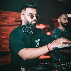 You learn more from failure than from success. A focused moment at the console, probably thinking about the next track to drop.