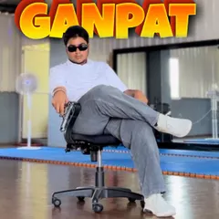 Setting the scene for our "Ganpat" routine. This cover shot captures the cool, gangster-inspired attitude that drives the choreography, showing how we build a character before the first step.