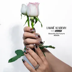 This professionally styled shot showcases a finished set of isolated chrome nails. You will learn this advanced technique, where chrome elements are precisely placed to create a striking, modern design.