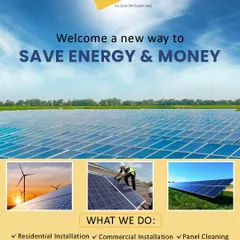 I offer a comprehensive range of solar services to help you save energy and money. This includes residential and commercial installation as well as professional panel cleaning and maintenance.