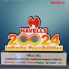 We are grateful for the recognition from Havells as a preferred partner. This award symbolizes our shared goal of exploring infinite possibilities in smart home technology and creating a brighter future.