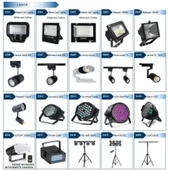 My lighting inventory includes everything you need to illuminate your event. I offer powerful halogen and metal LED floodlights for outdoor areas, as well as PAR cans, strobe lights, and light stands for stage and party lighting.