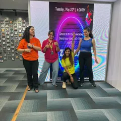Thumbs up from the energetic team at Phronesis Partners. A successful corporate session leaves everyone feeling positive and re-energized for the rest of the day.