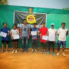 The winners and finalists of the CS 7 U14 ATB Open, a successful tournament we hosted with over 130 entries.