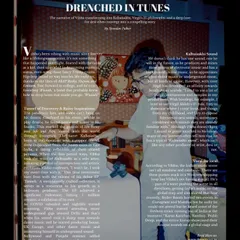 A look at the article spread in 'The Outsiders'. It covers my story from starting on FL Studio during the pandemic to getting my tracks played at Boiler Room.