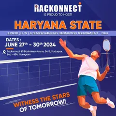 We were proud to host the Haryana State Junior (U-19) & Senior Ranking Badminton Tournament. It's an honor to provide the platform for the stars of tomorrow to showcase their talent.