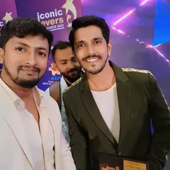 It was a pleasure to connect with television actor Kanwar Dhillon at the awards ceremony. Building strong professional networks helps us stay at the forefront of the industry, bringing fresh perspectives to our clients' branding needs.