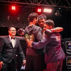 This is what it's all for. The grind, the sweat, the sacrifice. It all leads to this moment of brotherhood in the cage. We are a family, forged in battle.