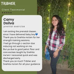 Camy shares her story of a quick recovery after her C-section, thanks to the pelvic floor and core exercises she learned in our prenatal classes. We are thrilled to have been part of her journey to welcoming her baby boy.