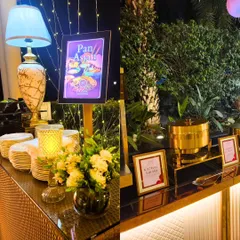 A collage showing our Pan-Asian and Kashmiri Wazwan stations. From personalized menus to stunning presentations, we cater to your vision and reflect your unique style.