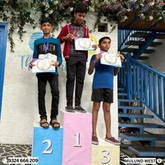 More proud winners with their medals and certificates. It's a joy to see their hard work pay off.