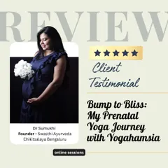 Nothing makes me happier than seeing my clients feel confident and prepared. This testimonial from Dr. Sumukhi, an Ayurveda professional, shows the real-world impact of our sessions. It’s about creating a calm, informed, and blissful pregnancy experience.