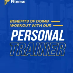 A graphic highlighting the benefits of working out with one of our personal trainers.