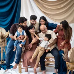 There is nothing more beautiful than a family wrapped in laughter. We specialize in capturing these big, beautiful, chaotic moments for multi-generational families, creating a single frame that holds a lifetime of love and connection.