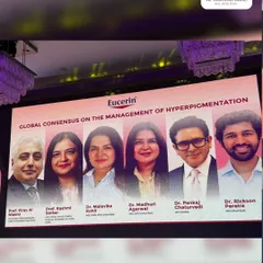 As part of a global consensus panel for Eucerin, I collaborated with esteemed international and national faculty. Our focus was on unifying the approach to managing hyperpigmentation, a testament to my commitment to bringing world-class standards of care to my patients.