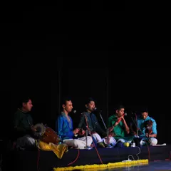 A moment of shared artistry with the musicians during a student's performance. It is a joy to see the next generation of artists collaborating and celebrating art together.