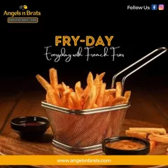 Every day can be a Fry-day here. Our crispy, crunchy french fries are the perfect snack to lift your mood and keep the kids happy.